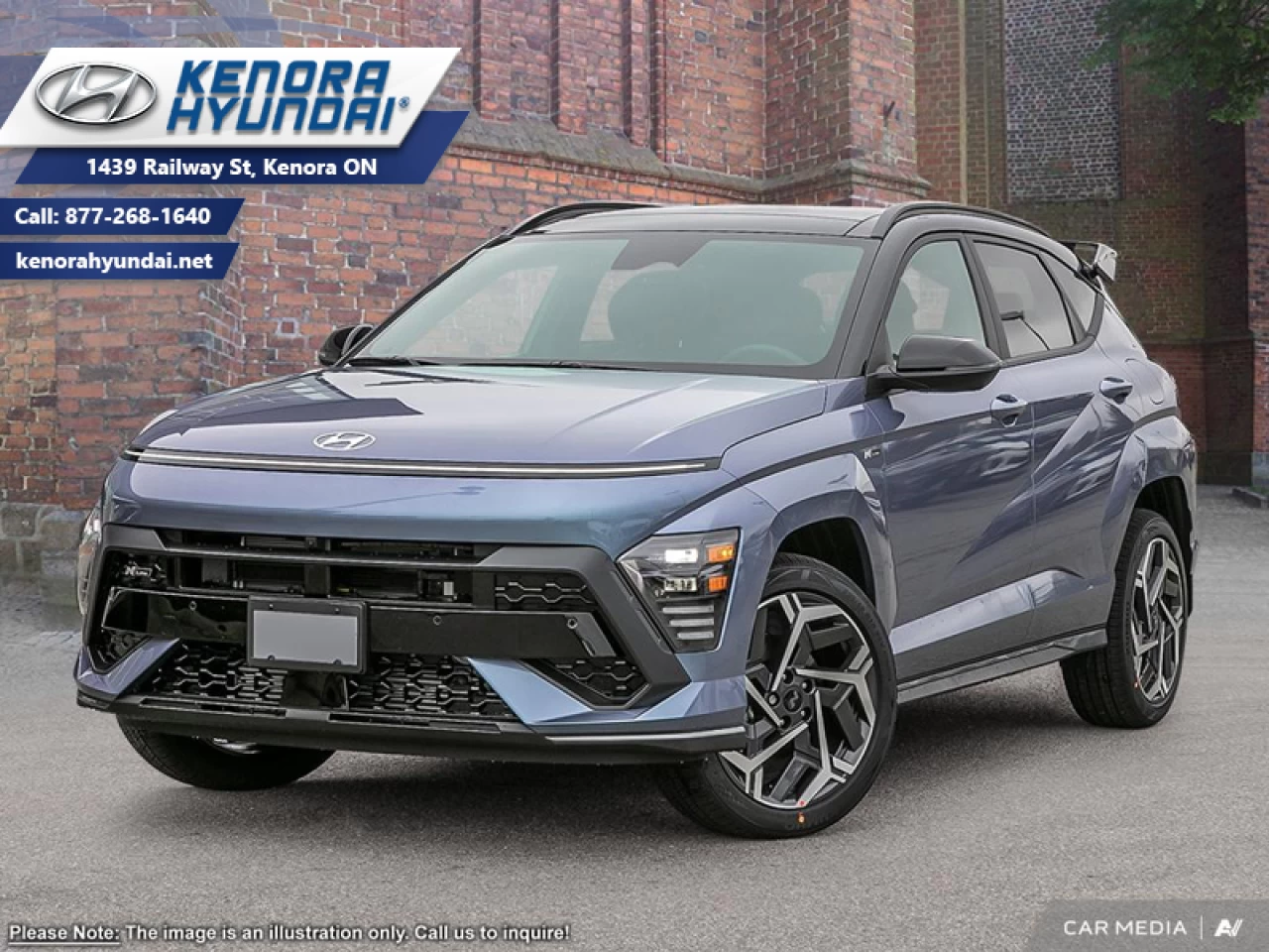 2025 Hyundai Kona N Line Ultimate AWD w/Two-Tone Roof Main Image